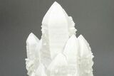 Milky, Candle Quartz Crystal Cluster - Inner Mongolia #226034-2